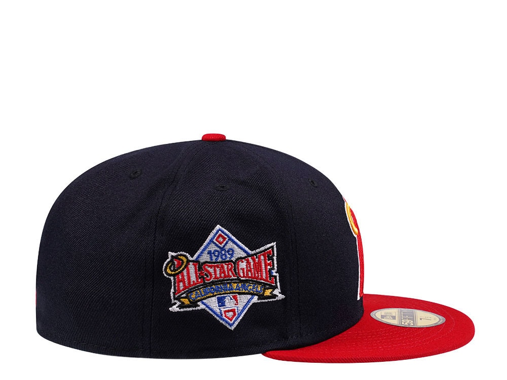 New Era California Angels All Star Game 1989 Two Tone Edition 59Fifty Fitted Hat