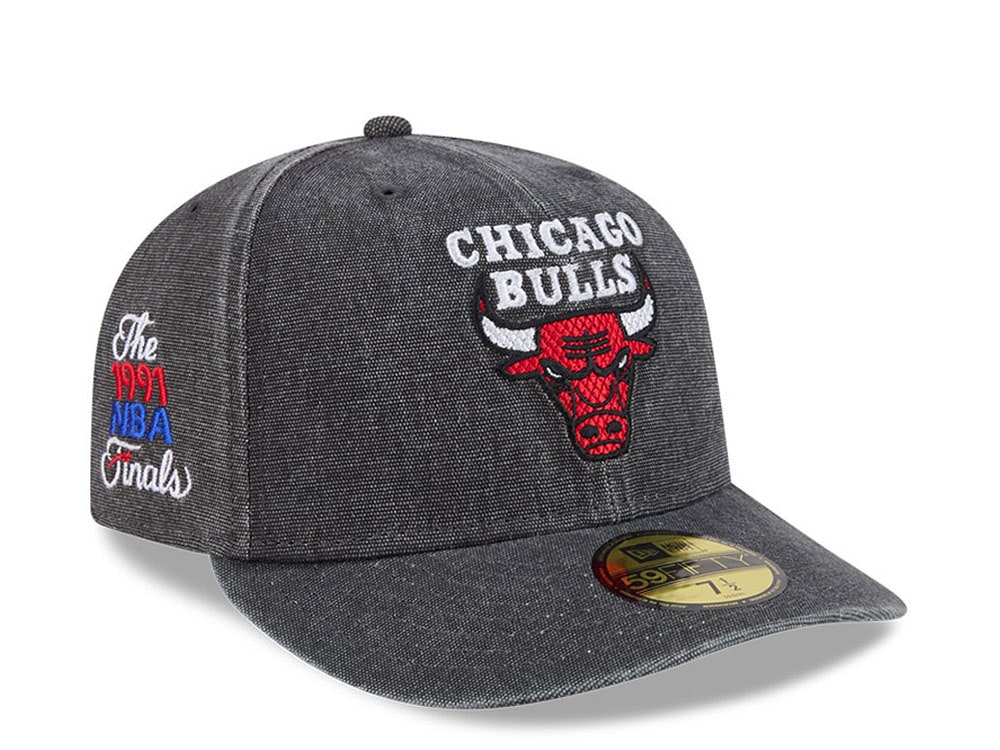 New Era Chicago Bulls NBA Finals 1991 HWC Charcoal Edition 59Fifty Fitted Cap