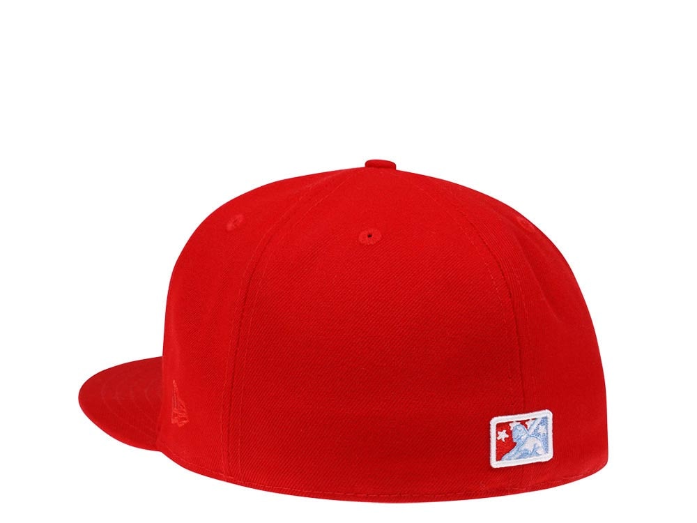 New Era Jersey Shore Blue Claws Paisley Edition 59Fifty Fitted Hat