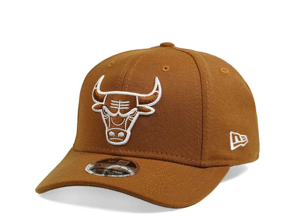 New Era Chicago Bulls Toasted Peanut Edition 9Fifty Stretch Snapback Hat