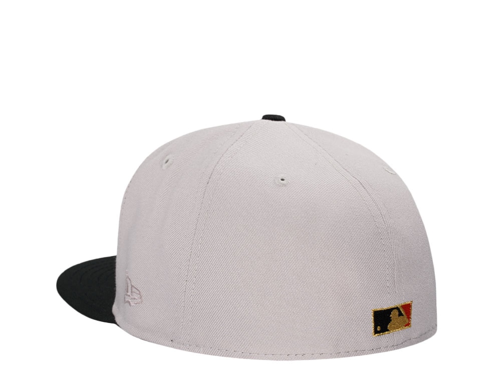 New Era San Francisco Giants Inaugural Year 2000 Stone Chrome Edition 59Fifty Fitted Hat