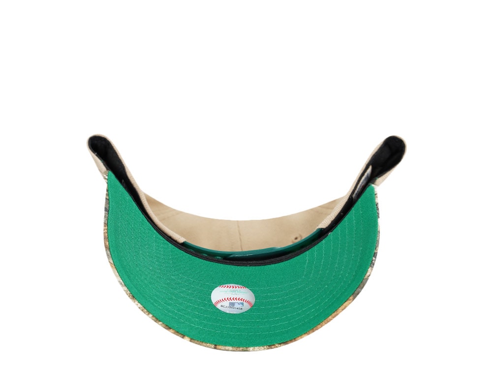 New Era Seattle Mariners 20th Anniversary Camel Realtree Two Tone Edition 9Forty Snapback Hat
