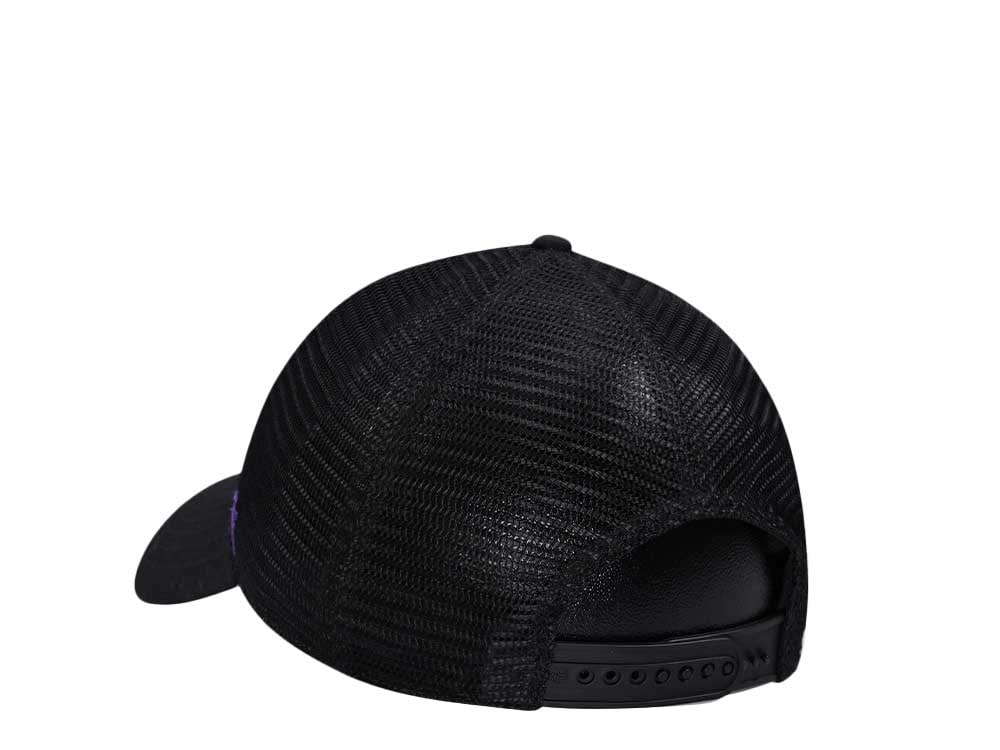 47Brand Los Angeles Dodgers Black Branson Sure Shot MVP Trucker Snapback Hat
