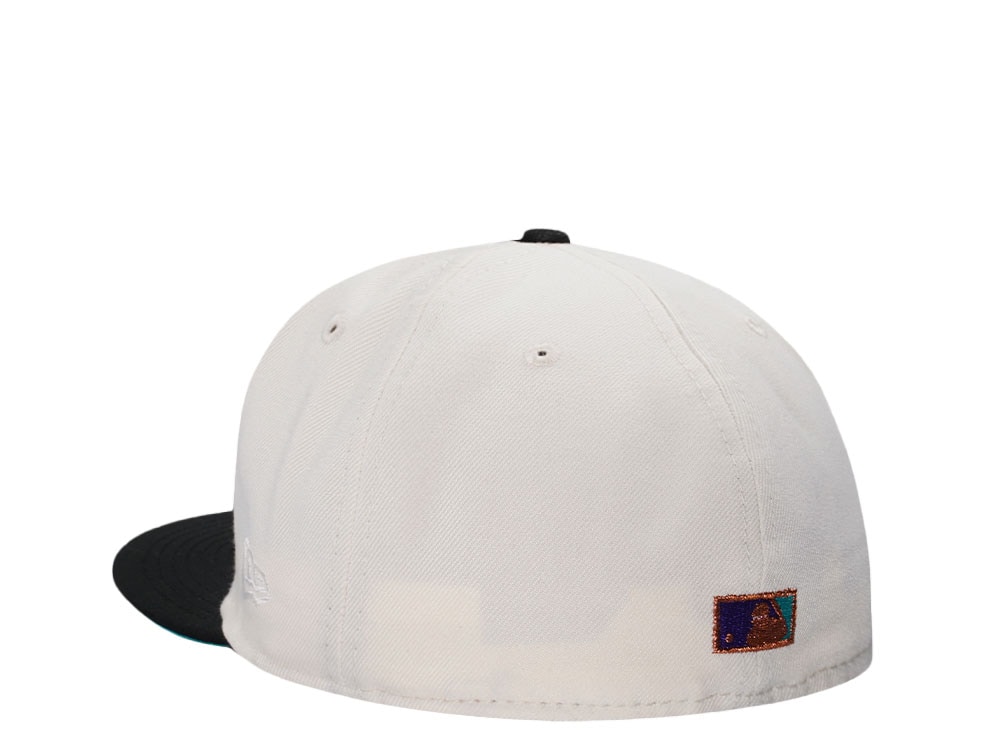 New Era Arizona Diamondbacks 10th Anniversary Chrome Black Two Tone Edition 59Fifty Fitted Hat