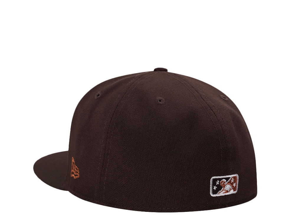 New Era Down East Wood Ducks Brown Prime Edition 59Fifty Fitted Hat