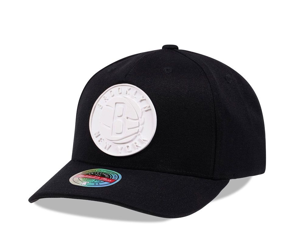 Mitchell & Ness Brooklyn Nets Casper Red Line Flex Snapback Hat