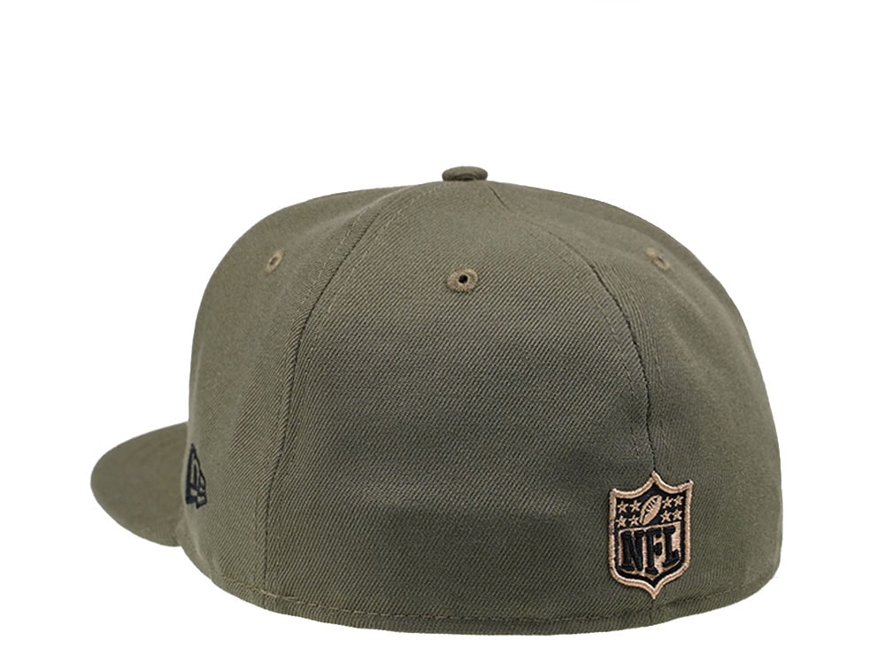 New Era Tampa Bay Buccaneers Olive Edition 59Fifty Fitted Hat
