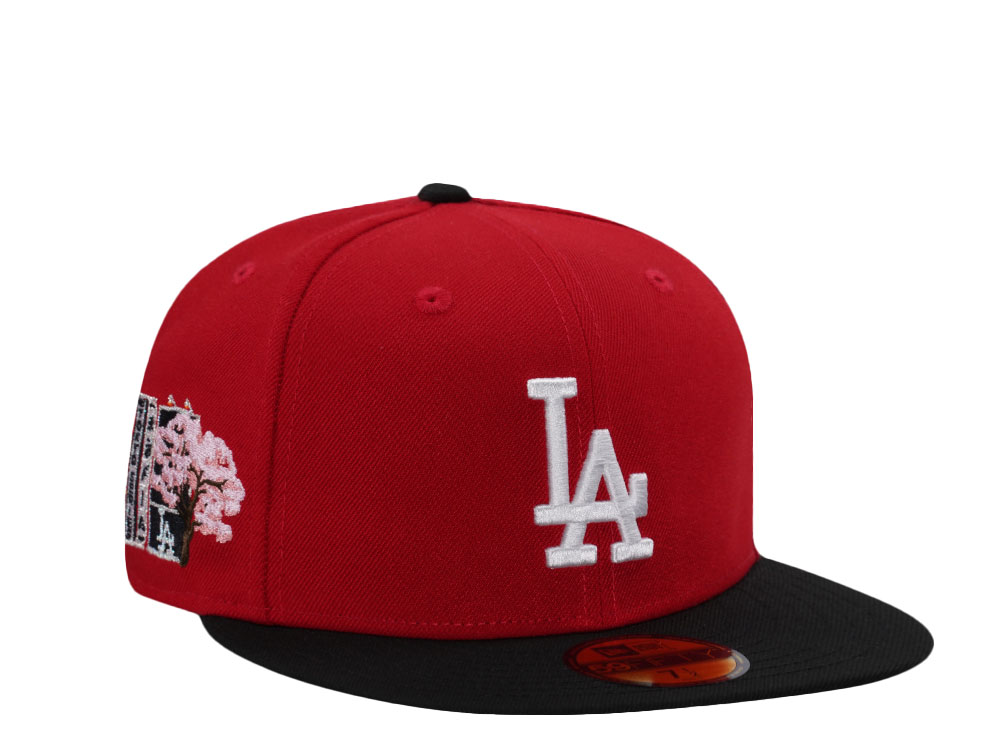 New Era Los Angeles Dodgers Tokyo Series 2025 Scarlett Two Tone Edition 59Fifty Fitted Cap