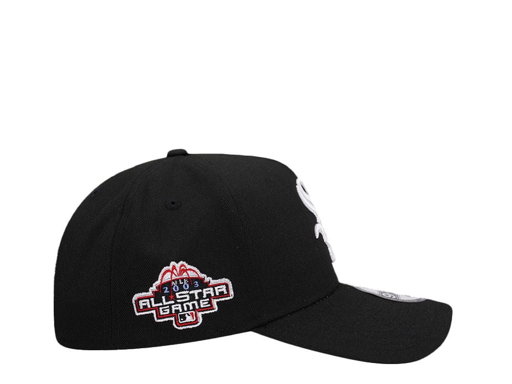 New Era Chicago White Sox All Star Game 2003 Black Edition 9Forty A Frame Snapback Hat
