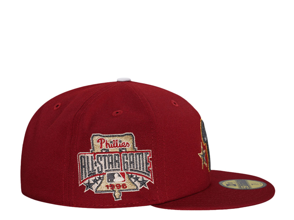 New Era Philadelphia Phillies All Star Game 1996 Brick Throwback Edition 59Fifty Fitted Hat