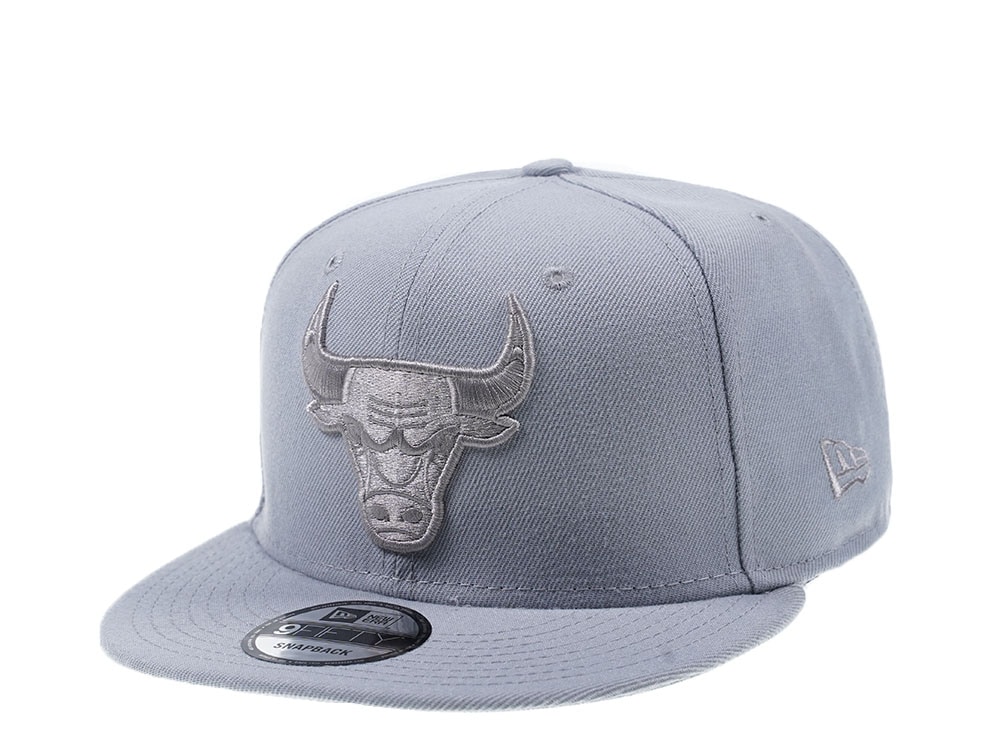 New Era Chicago Bulls All About Grey Edition 9Fifty Snapback Hat