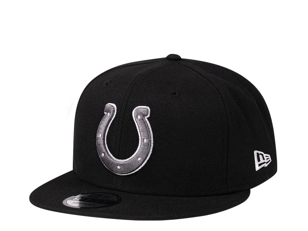 New Era Indianapolis Colts Steel Black Edition 9Fifty Snapback Hat