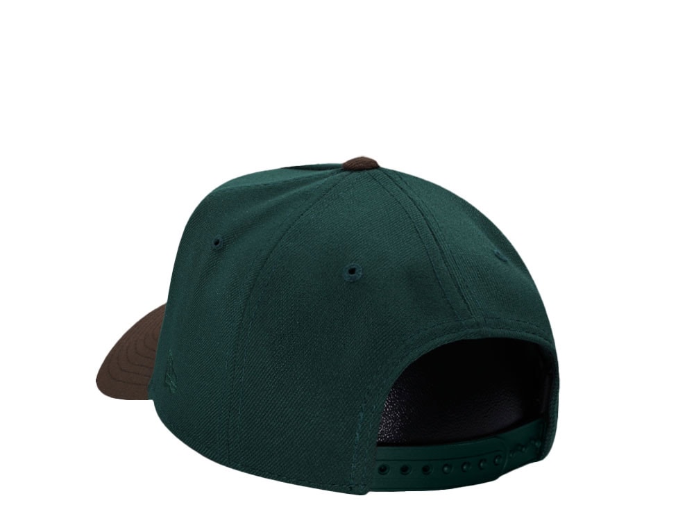 New Era Baltimore Orioles Copper Dark Green Two Tone 9Forty A Frame Snapback Hat
