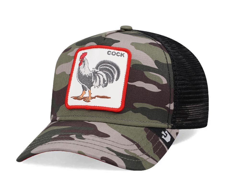 Goorin Bros The Rooster Cock Camouflage Trucker Snapback Hat