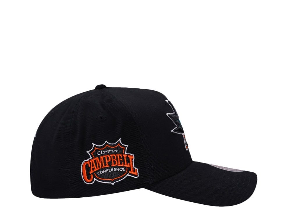 Mitchell & Ness San Jose Sharks Nostalgic 2.0 Pro Crown Snapback Cap