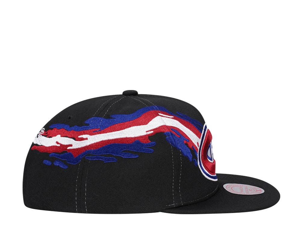 Mitchell & Ness Montreal Canadiens Vintage Paintbrush Snapback Hat