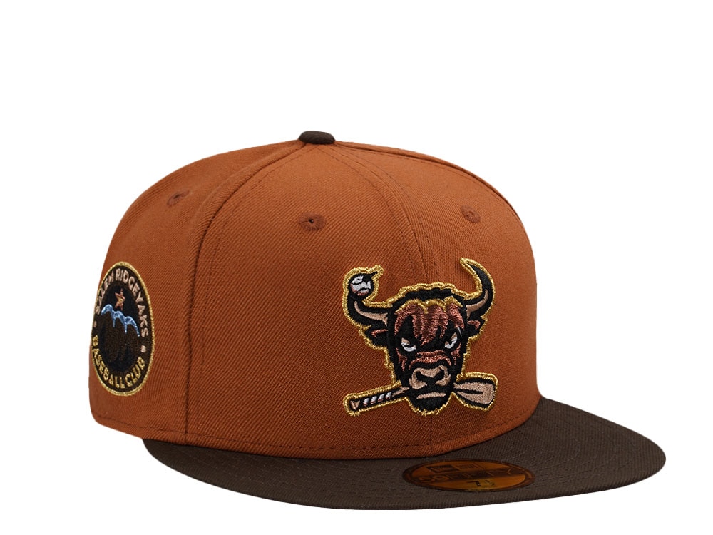 New Era Salem Ridge Yaks Earthy Walnut Two Tone Edition 59Fifty Fitted Cap