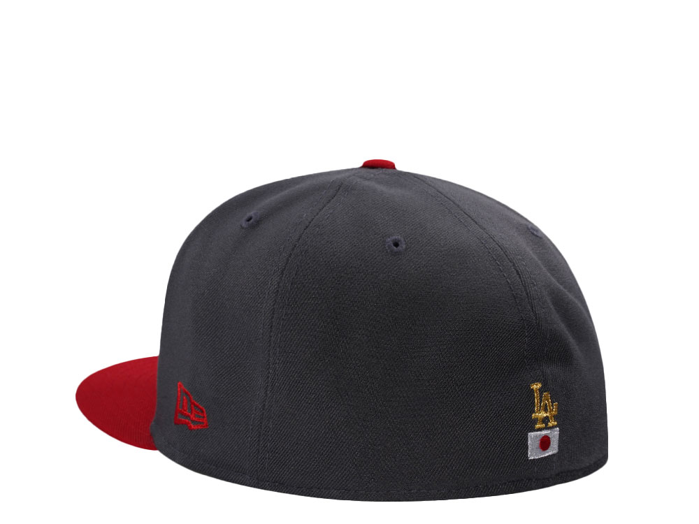 New Era Los Angeles Dodgers Shohei Ohtani Gray Two Tone Edition 59Fifty Fitted Cap