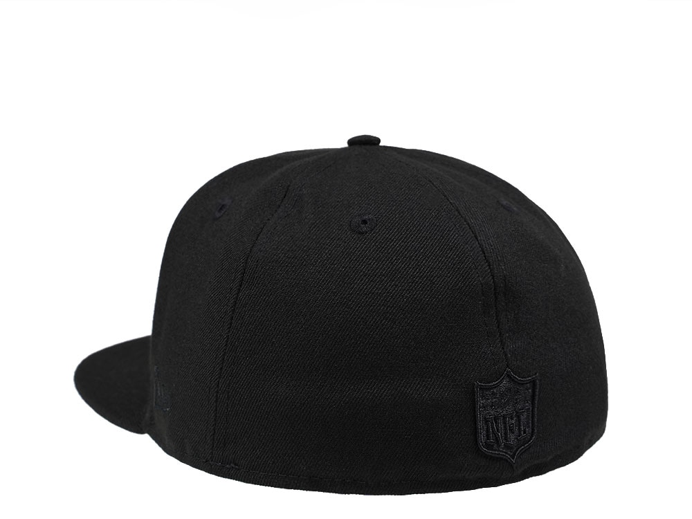 New Era Kansas City Chiefs Black on Black Edition 59Fifty Fitted Hat