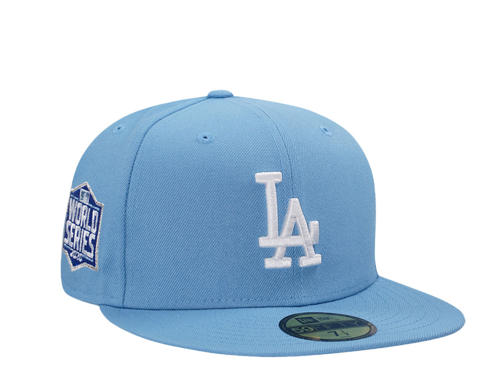 New Era Los Angeles Dodgers World Series 2020 Fresh Blue Prime Edition 59Fifty Fitted Hat