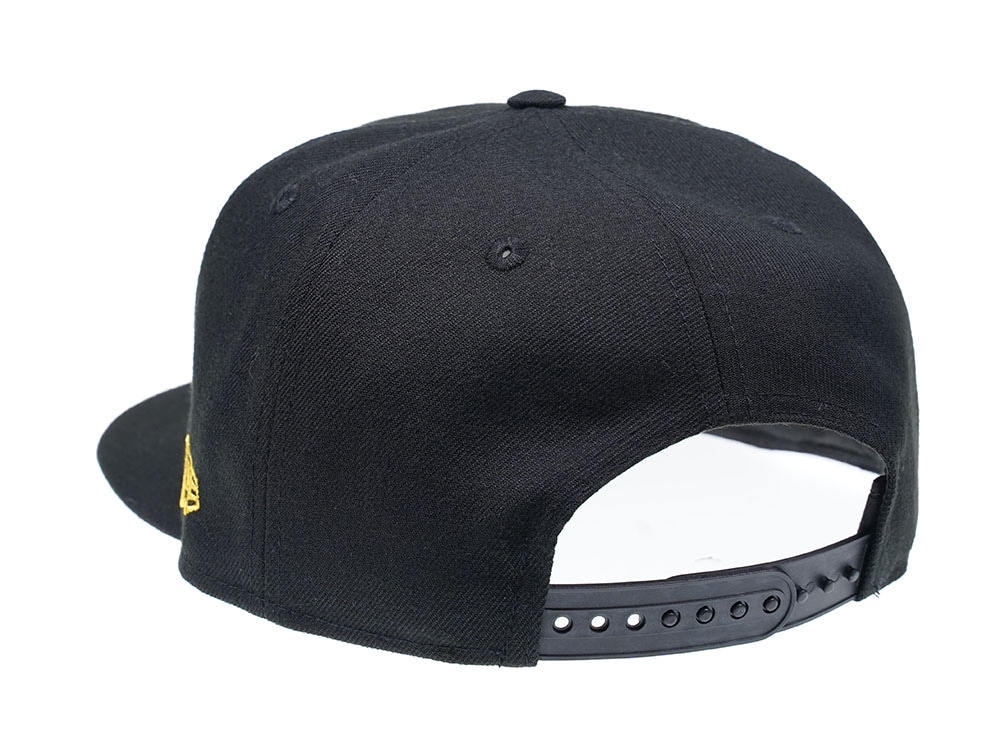 New Era Los Angeles Lakers Black Team Edition 9Fifty Snapback Hat