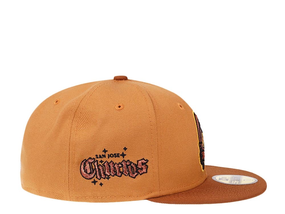 New Era San Jose Giants Copper Churors Edition 59Fifty Fitted Hat