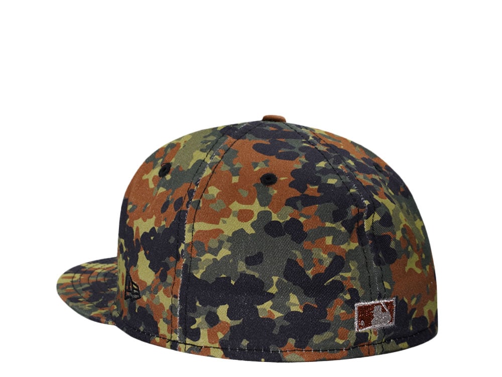 New Era Oakland Athletics 40 Years Flecktarn Copper Edition 59Fifty Fitted Hat