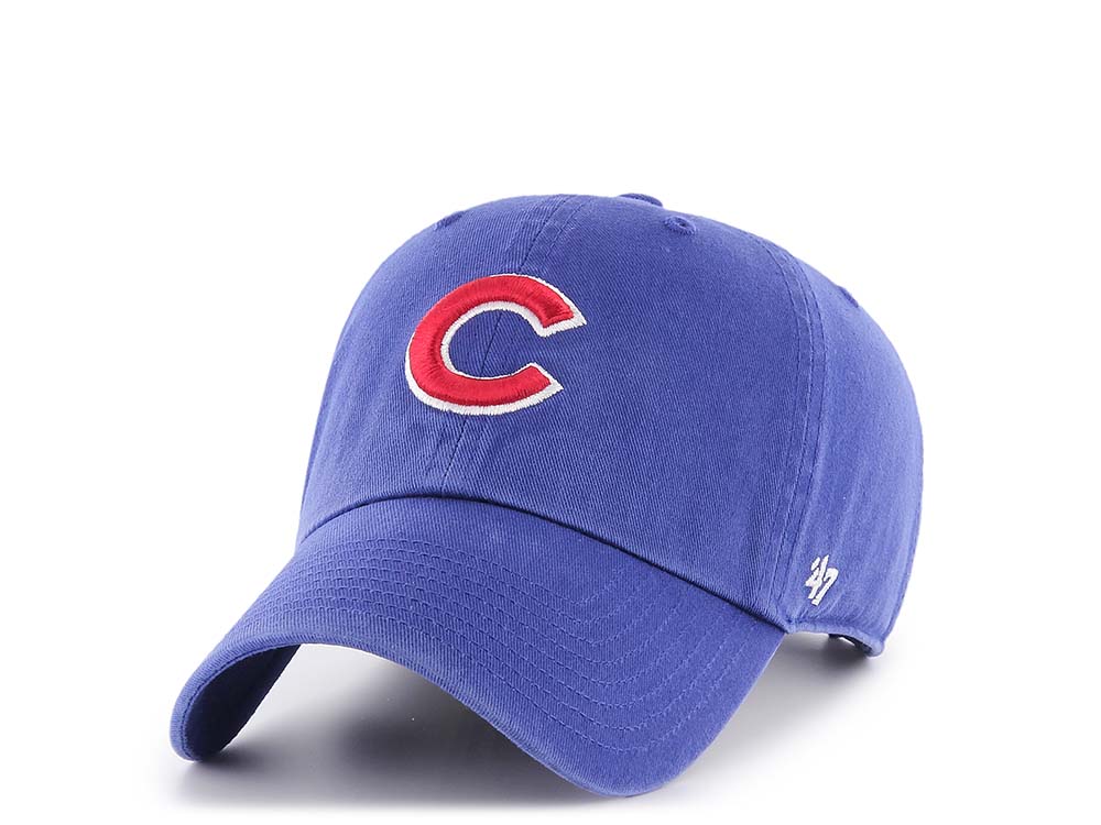 47Brand Chicago Cubs Clean Up Strapback Hat