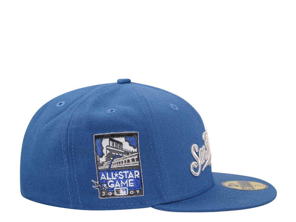 New Era San Francisco Giants All Star Game 2007 Sillver Indigo Edition 59Fifty Fitted Hat