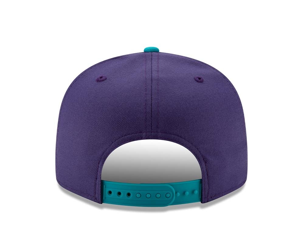 New Era Charlotte Hornets Script Hardwood Classic 9Fifty Snapback Hat