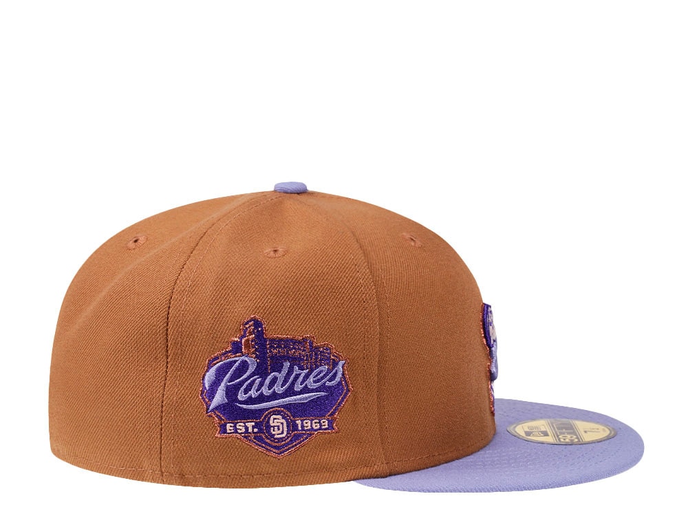New Era San Diego Padres Uniform Patch Copper Prime Two Tone Edition 59Fifty Fitted Hat