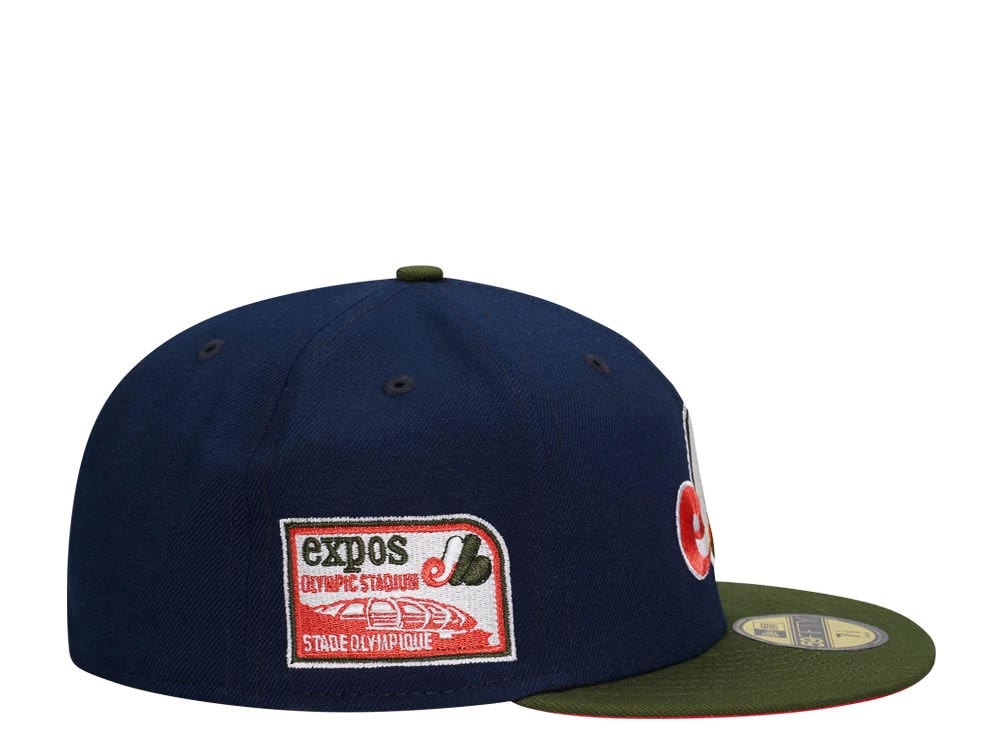 New Era Montreal Expos Olympic Stadium Two Tone Prime Edition 59Fifty Fitted Hat