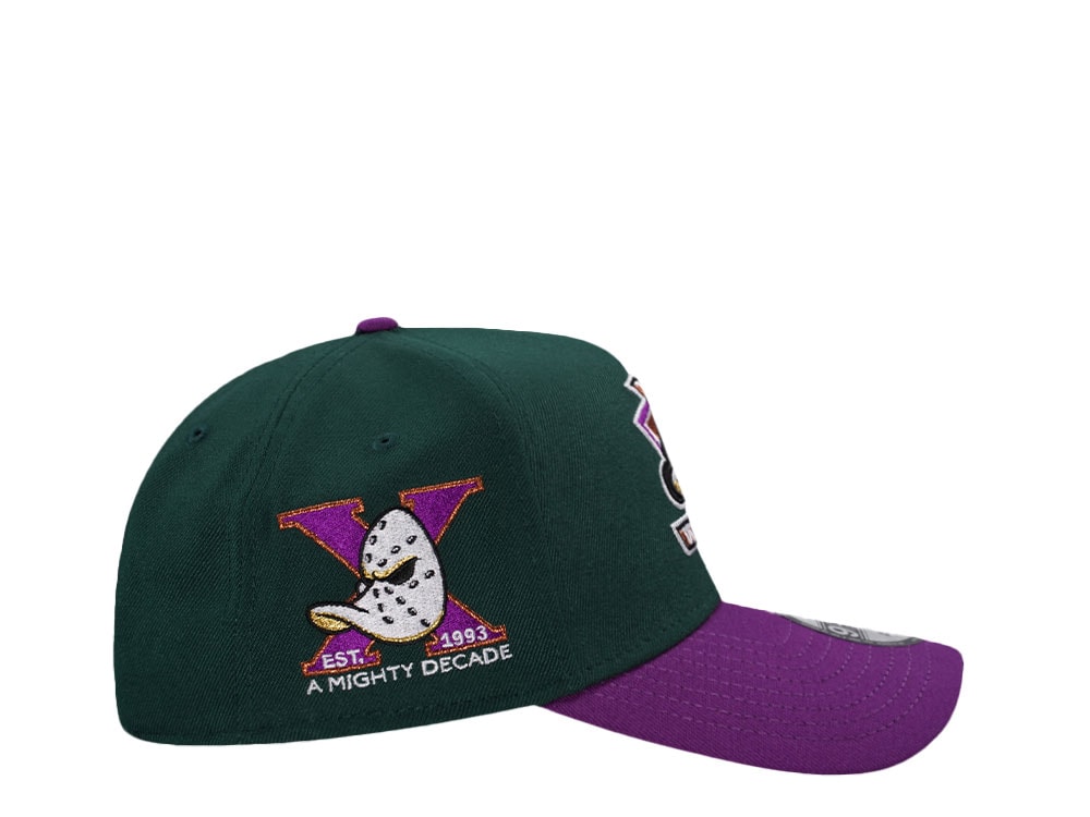 New Era Anaheim Ducks 10th Anniversary Evil Two Tone Edition 9Forty A Frame Snapback Hat