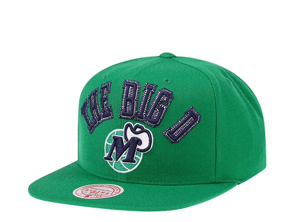 Mitchell & Ness Dallas Mavericks HWC Zig Zag Satin Undervisor Snapback Hat