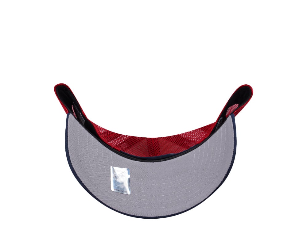 New Era New York Rangers Prime Two Tone Trucker Edition 9Forty A Frame Snapback Hat