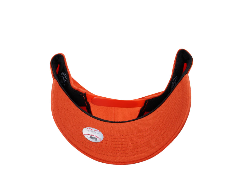 47Brand New York Yankees Orange MVP Snapback Hat
