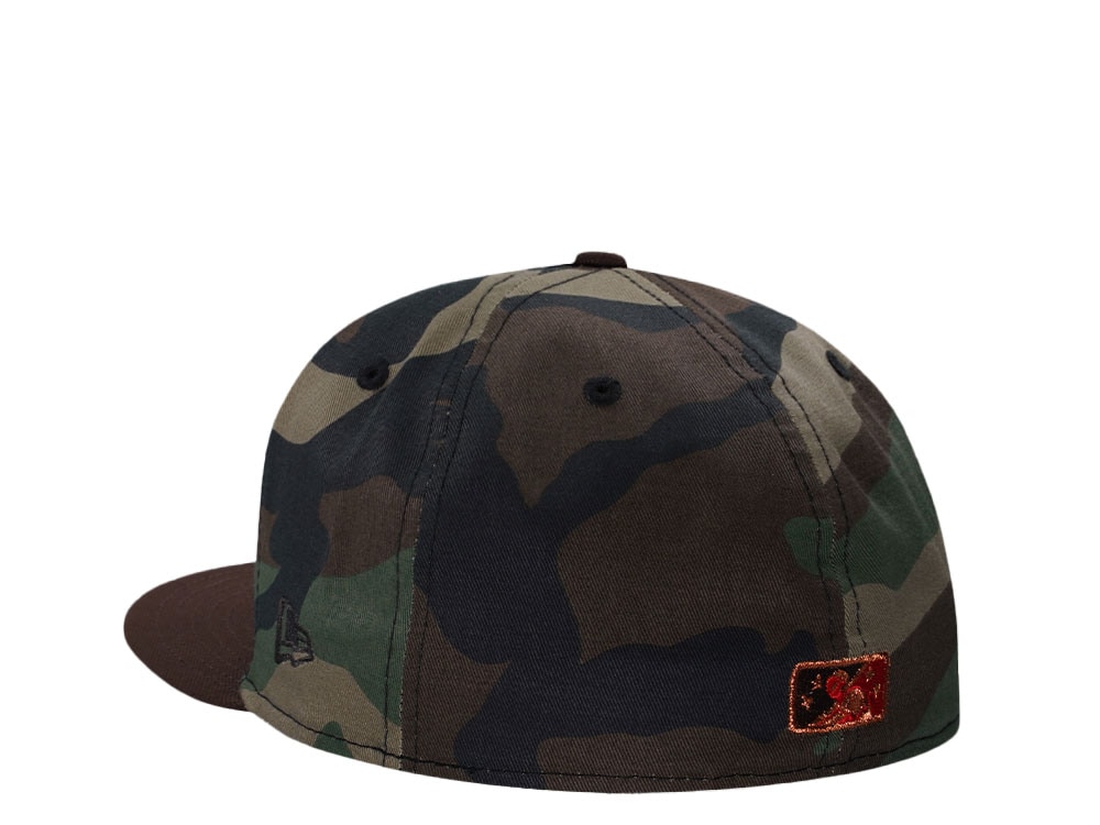 New Era Toledo Mud Hens Camo Copper Two Tone Edition 59Fifty Fitted Hat