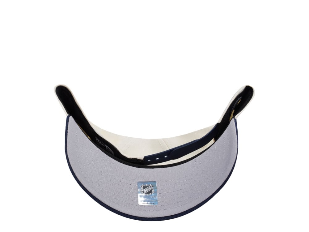 New Era Toronto Maple Leafs 75th Anniversary Chrome Two Tone Edition 9Forty A Frame Snapback Hat