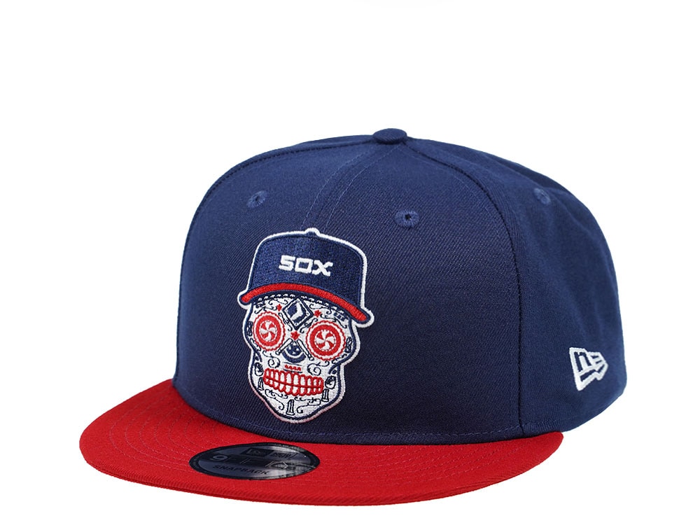 New Era Chicago White Sox Skull Edition Two Tone 9Fifty Snapback Hat