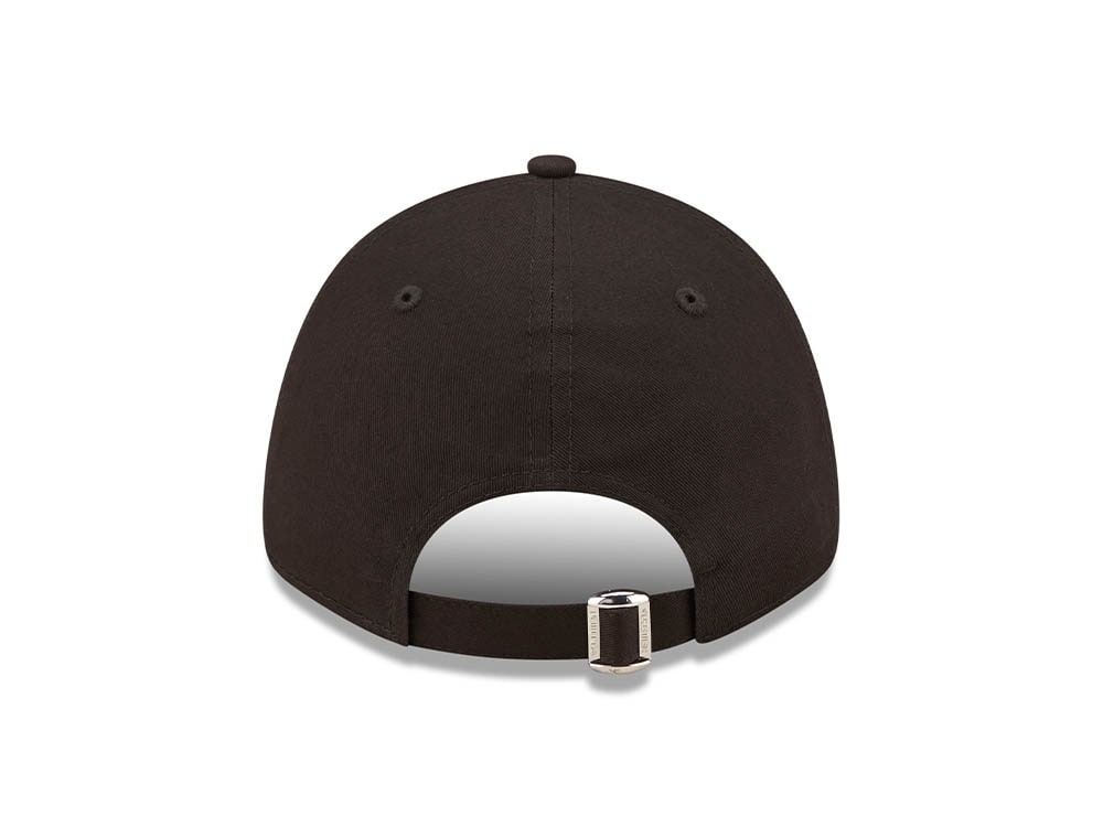 New Era Los Angeles Dodgers League Essential Black 9Forty Strapback Hat