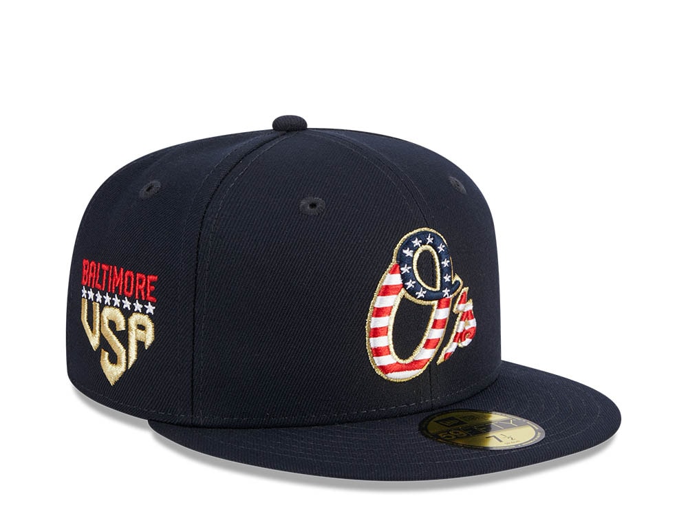 New Era Baltimore Orioles 4th of July 23 59Fifty Fitted Hat
