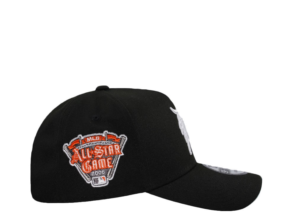 New Era Detroit Tigers All Star Game 2005 Black Classic Edition 9Forty A Frame Snapback Hat