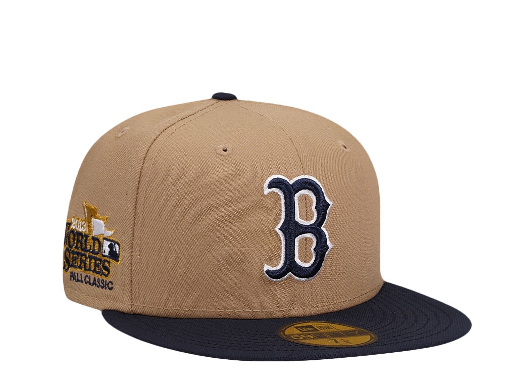 New Era Boston Red Sox World Series 2013 Fall Two Tone Edition 59Fifty Fitted Hat