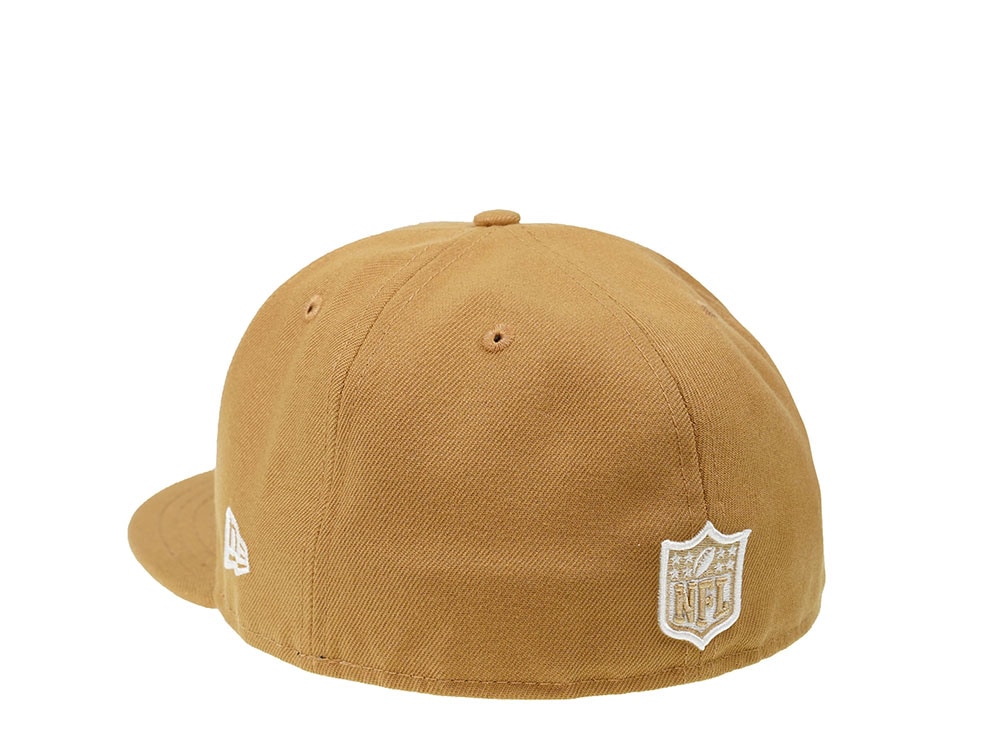 New Era San Francisco 49ers Wheat Edition 59Fifty Fitted Hat