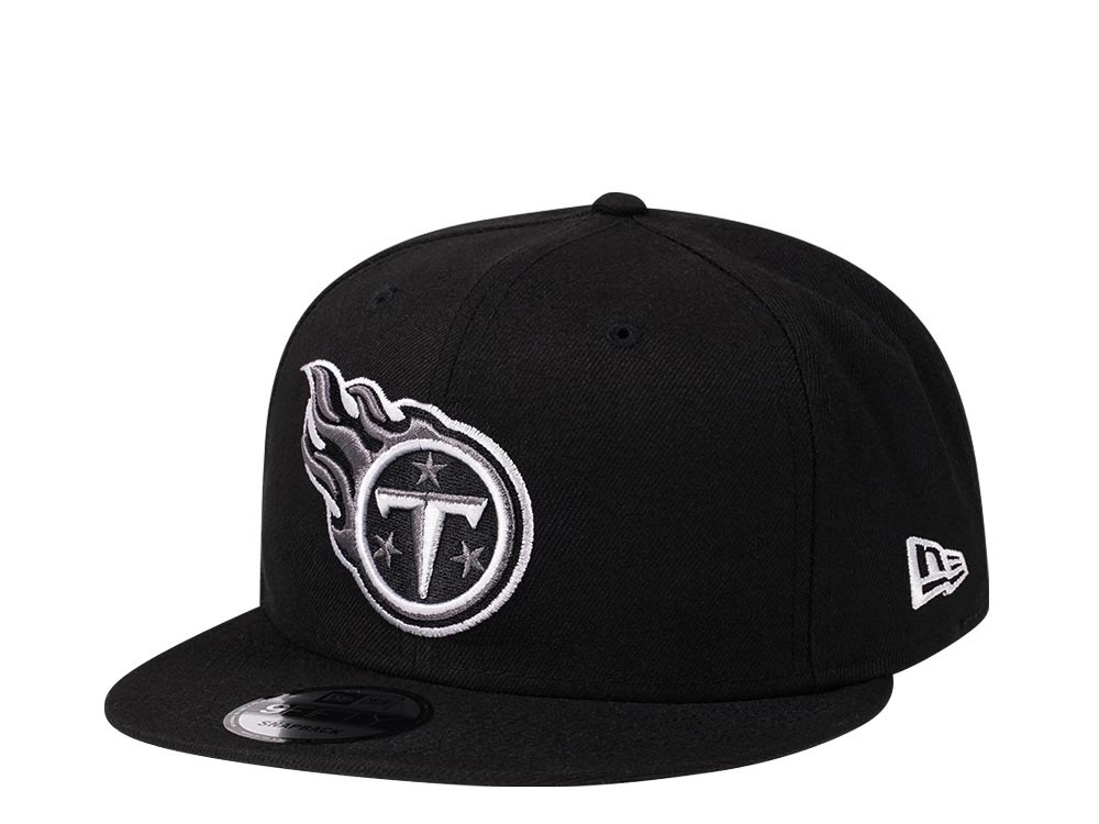New Era Tennessee Titans Steel Black Edition 9Fifty Snapback Hat