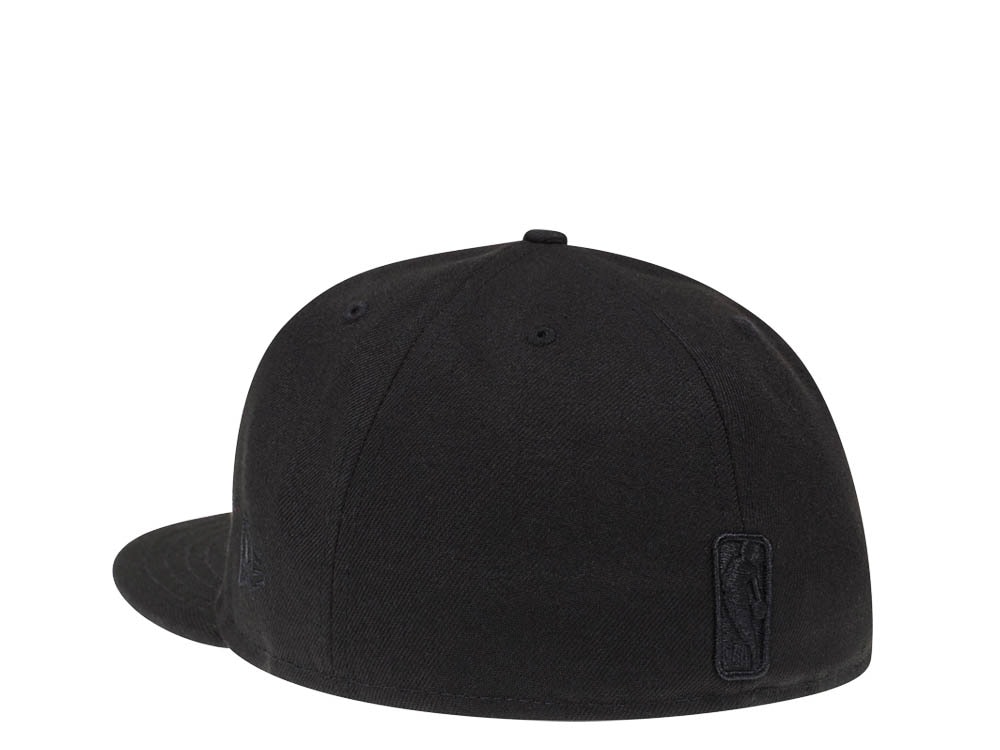 New Era Chicago Bulls Black All Black Classic Edition 59Fifty Fitted Hat