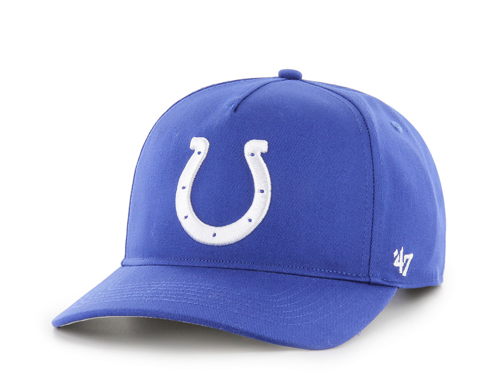 47Brand Indianapolis Colts Royal Blue Classic Edition Hitch Snapback Cap