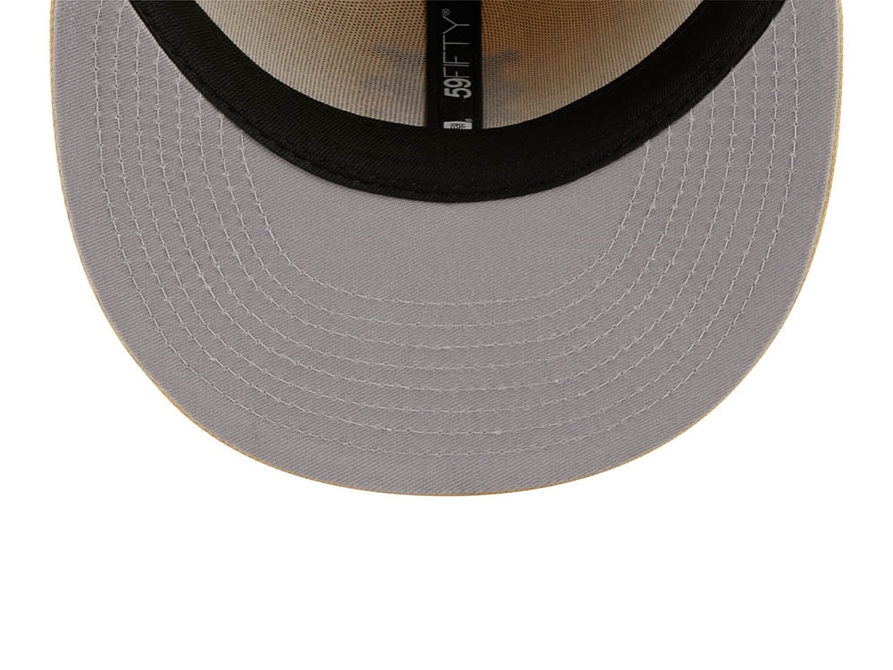 New Era New York Mets All Star Game 2013 Raffia Front Vegas Gold Edition 59Fifty Fitted Hat