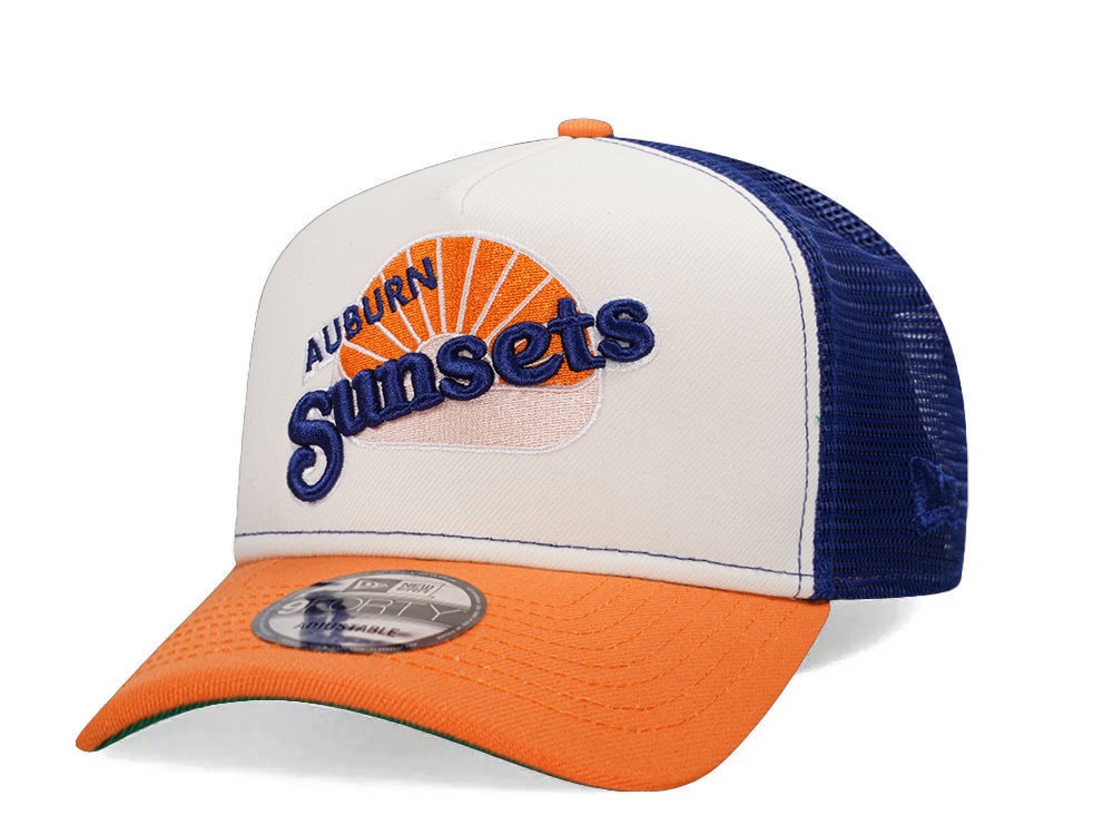 New Era Auburn Sunsets Foam Trucker 9Forty A Frame Snapback Hat