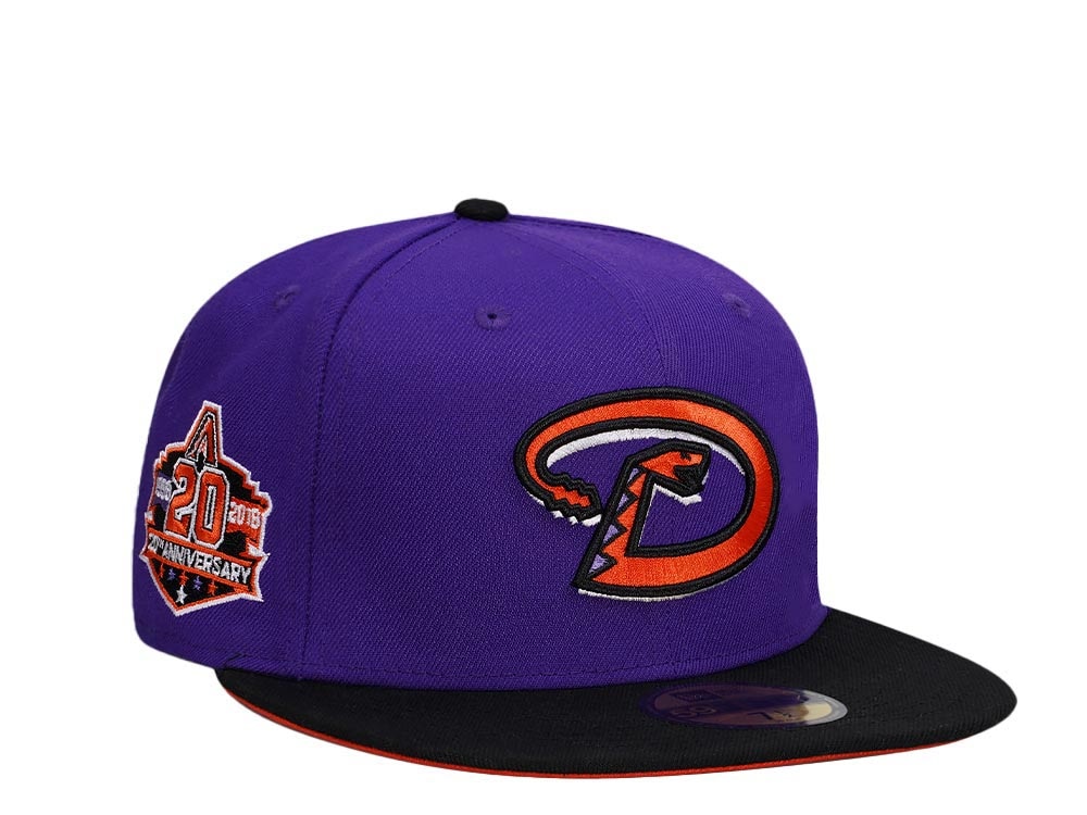 New Era Arizona Diamondbacks 20th Anniversary Colorflip Two Tone Prime Edition 59Fifty Fitted Hat